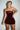 SKYLAR MINI DRESS - Wine Red 0