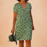 Sarah White Summer Dress – Classic V-Neck Design for Wedding Guests and Garden Events 0