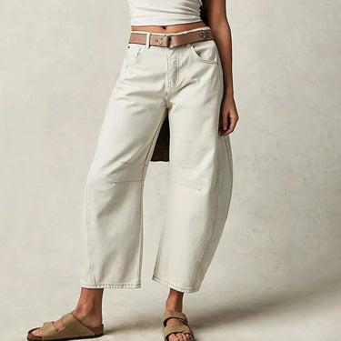 Sheeron | Casual wide-leg jeans for comfort 2