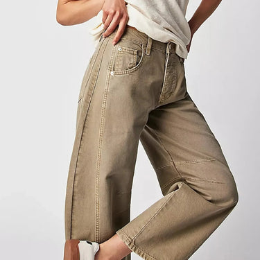 Sheeron | Casual wide-leg jeans for comfort 4