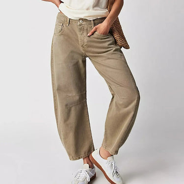Sheeron | Casual wide-leg jeans for comfort 5
