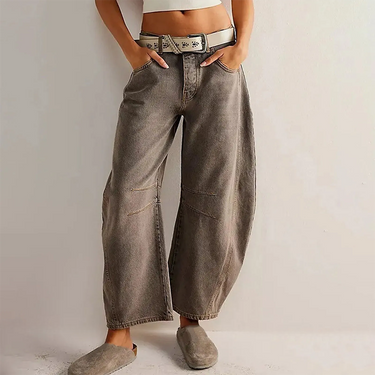Sheeron | Casual wide-leg jeans for comfort 6