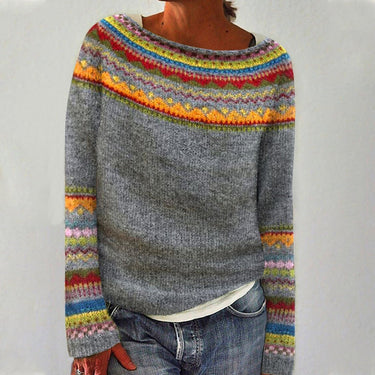 Silvia | Retro Knitted Sweater 1