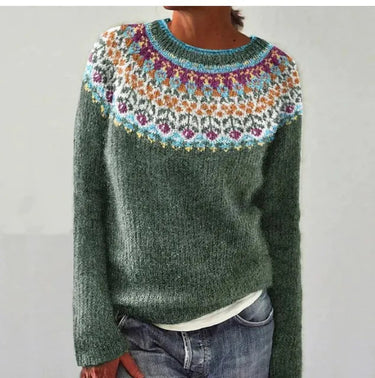 Silvia | Retro Knitted Sweater 2