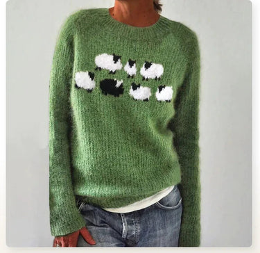 Silvia | Retro Knitted Sweater 4