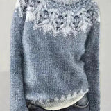 Silvia | Retro Knitted Sweater 5