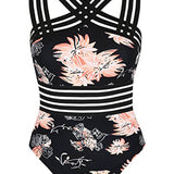 Strappy Crossed Monokini Swimsuit for Stylish Beach Wear 10