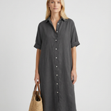 Summer Breeze Shirt Dress – Relaxed Cotton-Linen Comfort 3