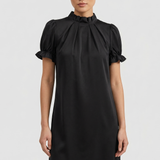 Summer Shirred Mini Dress – Playful Bubble Sleeves for Warm-Weather Style 1