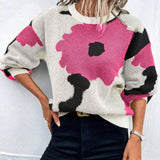Sydney | Women's Floral Print Pullover Sweater 3