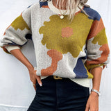 Sydney | Women's Floral Print Pullover Sweater 4