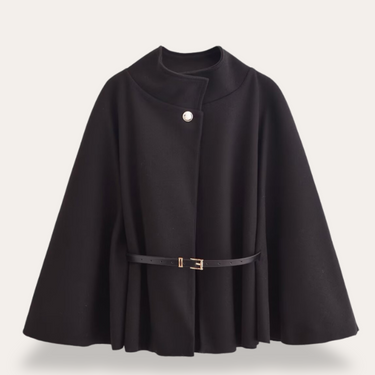 Tania | Stylish Wool Cape Coat for Women 0