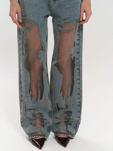 Trixie Blue Transparent Jeans 4