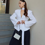 Tuularose Blazer Jacket – V-Neck Casual Slim Fit for Autumn/Winter 5