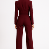 V-Neck Wide-Leg Jumpsuit 2