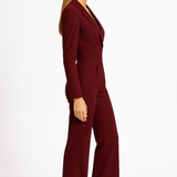 V-Neck Wide-Leg Jumpsuit 3