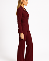 V-Neck Wide-Leg Jumpsuit 3