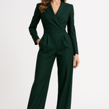 V-Neck Wide-Leg Jumpsuit 5