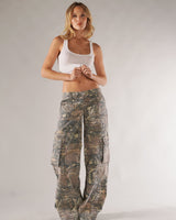 Valina Pants | Unisex Camo Cargo Pants with Utility Pockets 0