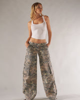 Valina Pants | Unisex Camo Cargo Pants with Utility Pockets 1