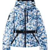 Waterproof Insulated Puffer Ski Jacket With Belt 4