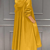 Waterproof Long Hooded Trench Coat for Autumn and Winter 1
