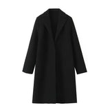 Willshela Trench Coat – Vintage Open Stitch Design for Stylish Layering 7