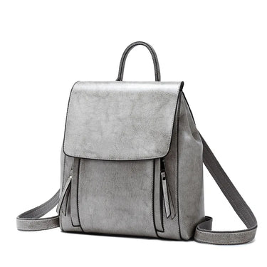 Women Backpack Cross body Shoulder Bag Genuine Leather Girls School Female Natural Skin Book Laptop Rucksack Messenger Bags 6
