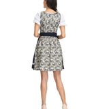Women German Oktoberfest Beer Girl Costume Bavarian Dirndl Dress With Blouse Apron Costumes 5