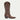 Women's Black Knee-High Western Boots with Pointed Toe and Embroidered Design 2
