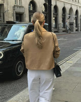 Women's Button-Down Suede Jacket 2