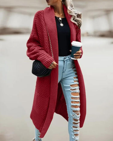 Women's Cardigan | Hooded oversized women's vest with hood 2