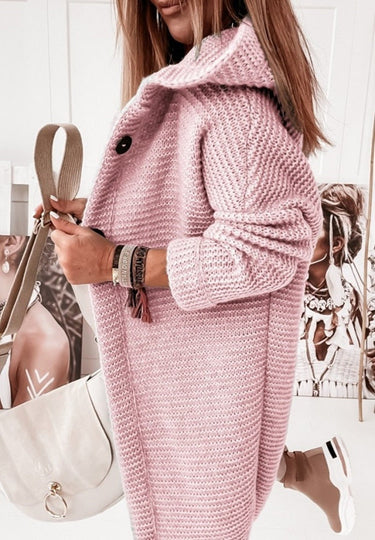Women's Cardigan | Hooded oversized women's vest with hood 3