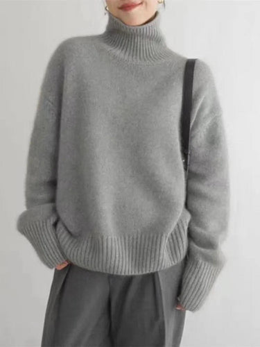 Women's Cashmere Turtleneck Sweater 3