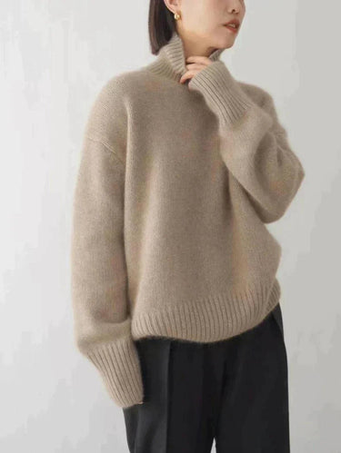 Women's Cashmere Turtleneck Sweater 4