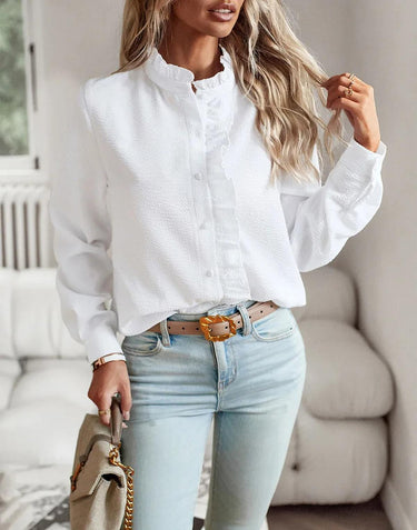 Women's Elegant Cotton Sleeve Top 6