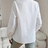 Women's Elegant Cotton Sleeve Top 8