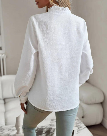 Women's Elegant Cotton Sleeve Top 8