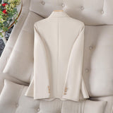Women's Lapel Collar Slim Fit Blazer 3
