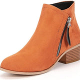 Women's Orthopedic Leather Ankle Boots 6