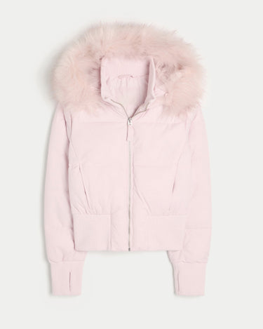 Women's Quilted Winter Jacket with Removable Hood and Elastic Cuffs Eva Jonsson 7