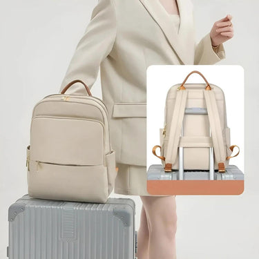 Women's Waterproof Laptop Backpack for Travel – Stylish Work Backpack with Smart Organization and Comfortable Carry 2