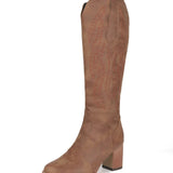 Women's Western Cowboy Boots with Comfortable Design and Stitch Detail for Everyday Wear 7