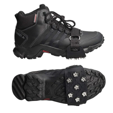 Adjustable Snow Ice Cleats For Shoes With Seven Steel Spikes - Image 1