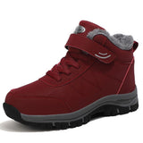 Anccbu Komfort Stabilitet High-Top Winter Boots With Laces And Velcro Strap - Image 6