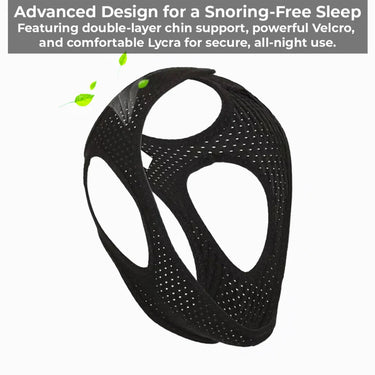 Anti-Snoring Chin Strap With Adjustable Velcro Fastening For Comfortable Sleep - Image 7