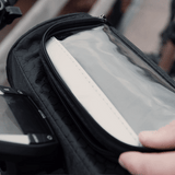 Bike Handlebar Bag Waterproof Bicycle Handlebar Bag With Clear Phone Pocket For Secure Access And Stable Mounting On Bike Handlebars - Image 20