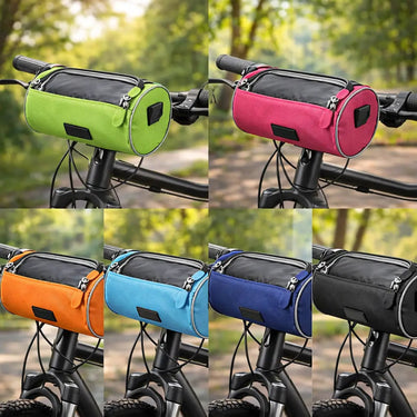 Bike Handlebar Bag Waterproof Bicycle Handlebar Bag With Clear Phone Pocket For Secure Access And Stable Mounting On Bike Handlebars - Image 2