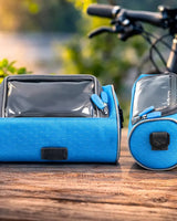 Bike Handlebar Bag Waterproof Bicycle Handlebar Bag With Clear Phone Pocket For Secure Access And Stable Mounting On Bike Handlebars - Image 12