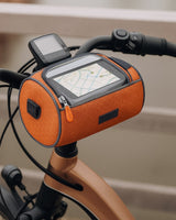 Bike Handlebar Bag Waterproof Bicycle Handlebar Bag With Clear Phone Pocket For Secure Access And Stable Mounting On Bike Handlebars - Image 18